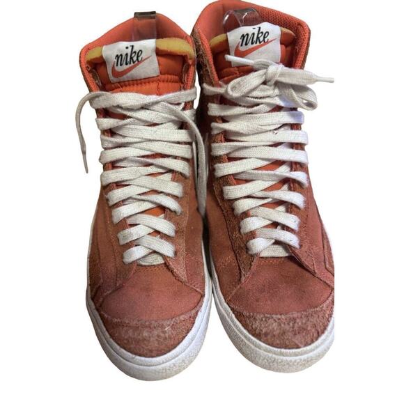 Size 8 - Nike Blazer '77 Mid First Use - Orange - Picture 1 of 5